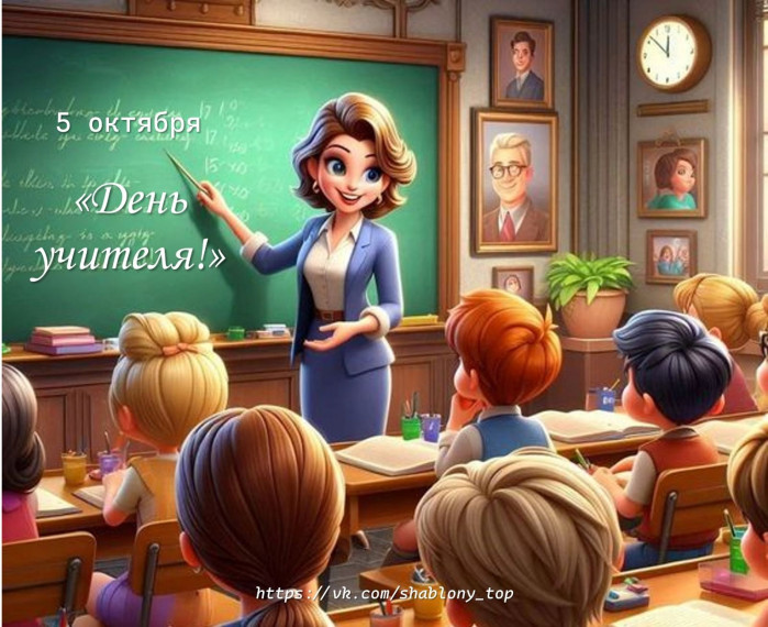 5 октября – День учителя.